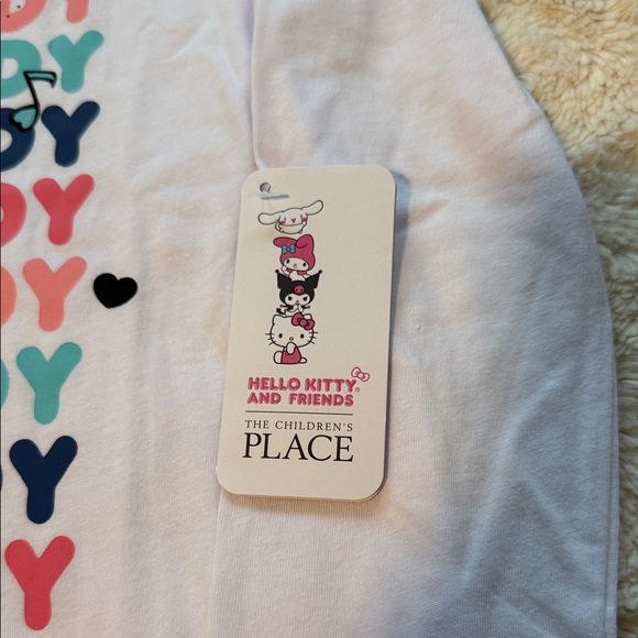 The Children's Place My Melody Long Sleeve Shirt - White and Pink - Picture 3 of 3